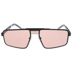 Prada Sunglasses Gray Frame Pink Lenses